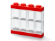 8-Minifigure Display Case – Red 5006151 Minifigures