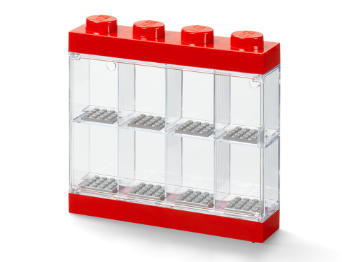 8-Minifigure Display Case – Red 5006151 Minifigures