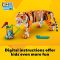 LEGO 31129 Creator 3 in 1 Majestic Tiger to Panda or Koi Fish Set, Animal Figures, Collectible Building Toy, Gifts for Kids, Boys & Girls 9 Plus Years Old
