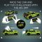 LEGO 42138 Technic Ford Mustang Shelby GT500 Set, Pull Back Drag Toy Race Car Model Building Kit, Gifts for Kids and Teens with AR App Play Feature